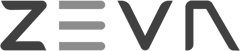 zeva logo desaturated